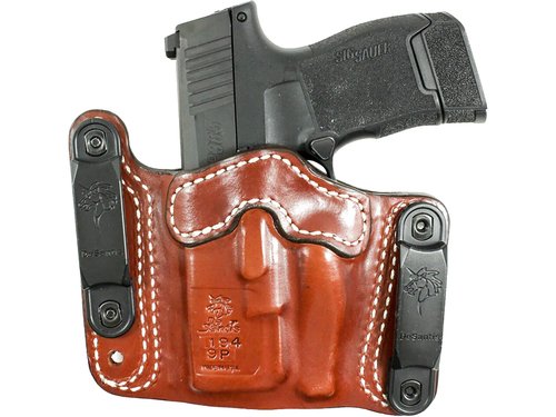 DeSantis Variable GRD Holster Ambidextrous 1911 5" Leather Tan