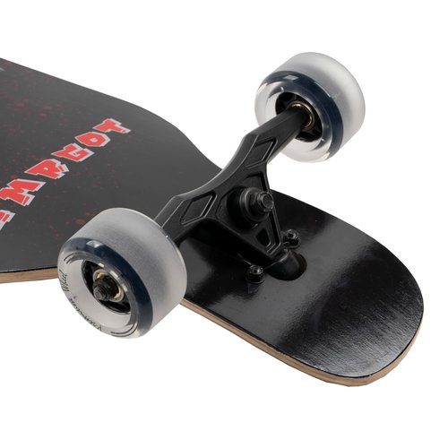 WiiSHAM Longborads Skateboards 42 inches Complete Drop Down Through Deck Crusier Pr Speed (74)
