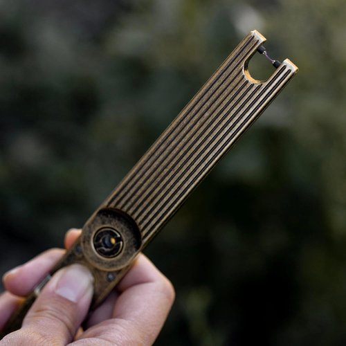 Barebones Pivot Arc Lighter - Sleek Electric Lighter - Rechargeable, Durable and Windproof with Pivoting Arm for Everyday Use
