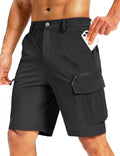 MAGCOMSEN Men's Hiking Cargo Shorts - Quick Dry Lightweight Design with 7 Pockets | Perfect for Outdoor Activities