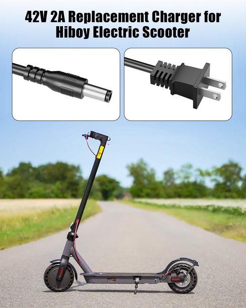 WUKUR 42V for Hiboy Electric Scooter Charger Compatible with Hiboy S2 Pro, S2 Lite, S2, KS4, KS4 Pro, NEX, NEX3, NEX5, Max, Max3, Max V2 Electric Scooter Foldable e-Scooter Power Supply