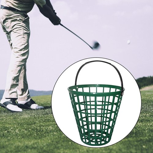 kowaku Golf Range Bucket, Golf Ball Basket, Carrier Outdoor Sports Golf Ball Holder, Display Pingpong Ball Basket, Stadium Gear Storage Organizer