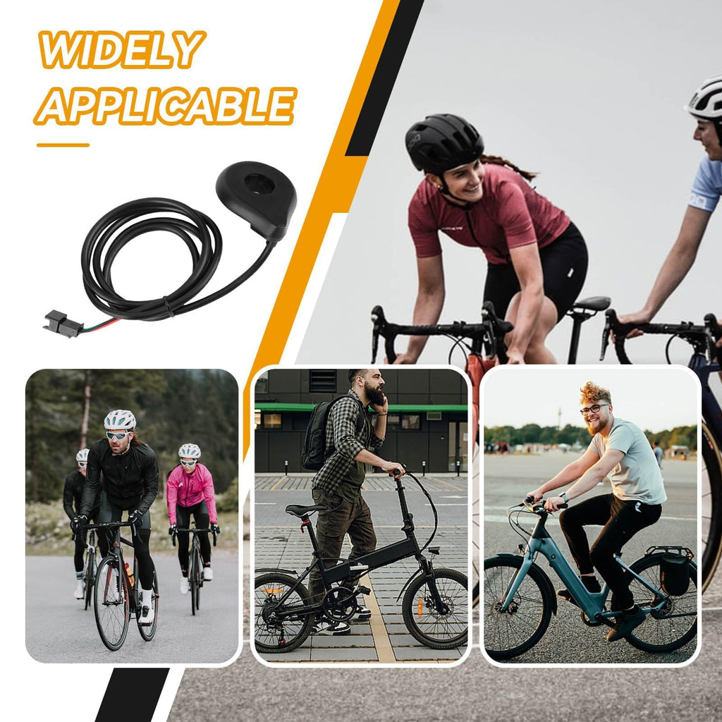 Pedal Assist Sensor, Bike Pedal Assist Kit Electric Assistant Speed Sensor with 12 Magnets Cycling Accessories for Road Mountain Bike