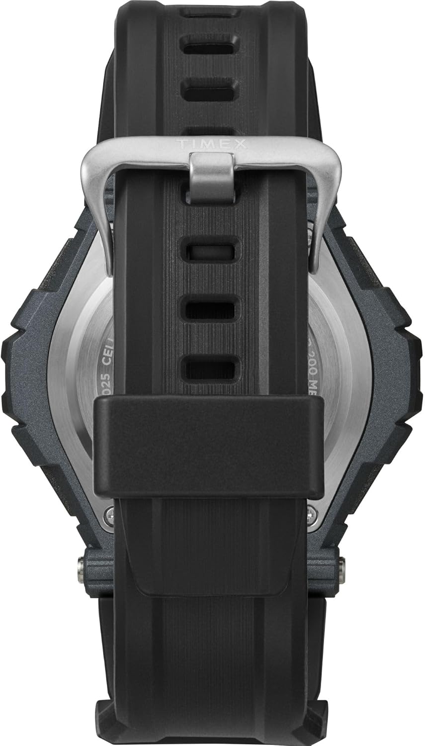 Timex Unisex Digital Watch - 52mm Size | Sleek Design with Easy-to-Read Display