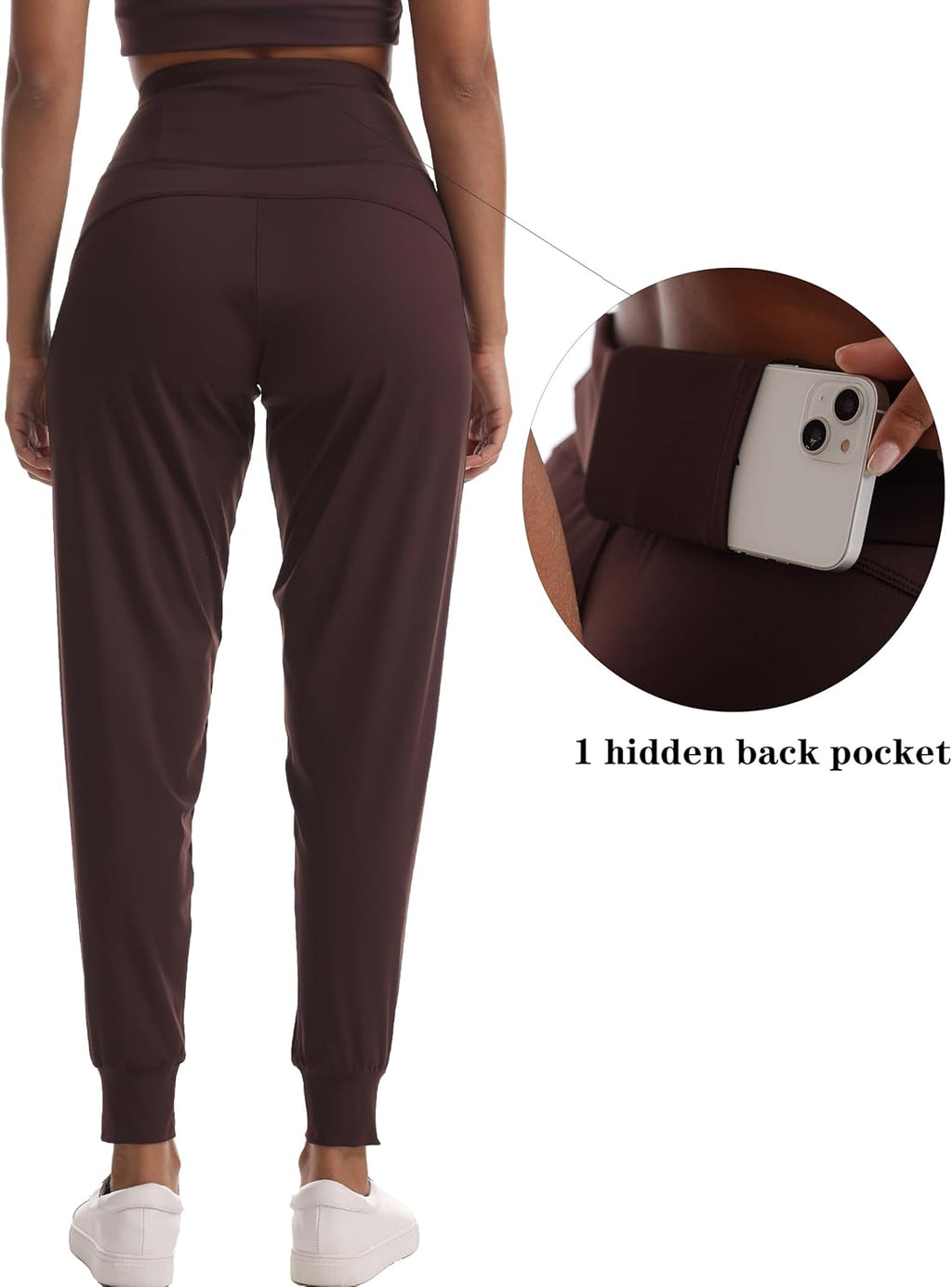 Skiennix Women's Joggers - Lightweight High-Waisted Athletic Leggings with Pockets for Yoga & Gym