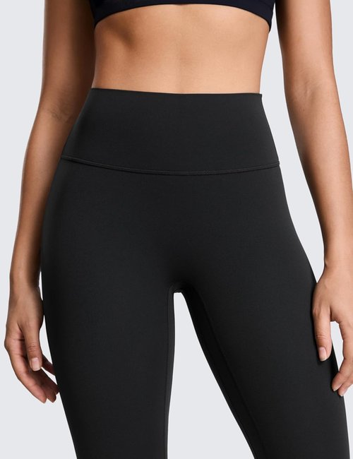 CRZ YOGA SculptAir Yoga Leggings - High Waisted, No Front Seam, Buttery Soft, 25" for Women