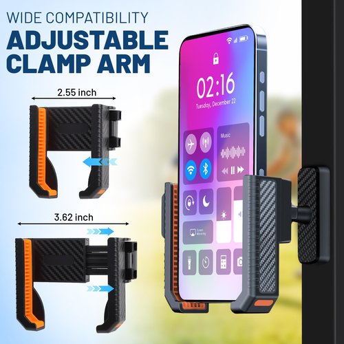 Golf Cart Phone Holder and Magnetic Phone Holder for Golf Cart - Convenient Design for Golf Cart Phone Mount and Magnetic Holder Placement on The Go