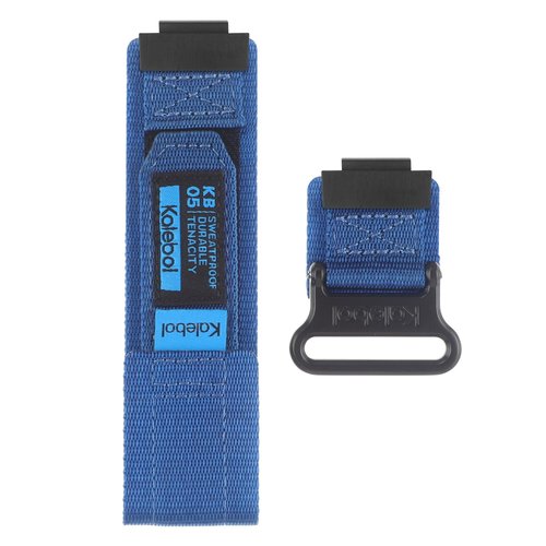 Nylon Watch Band Strap Compatible with For Casio GM-2100 GA-2100 GA-2110 GA-B2100 GM-5600 GM-6900 GM-2140GEM GBM-2100 GM-2110D GM-2110 (black blue, Medium)