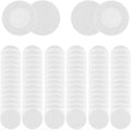 Nimiah Nipple Covers for Men - 100 Pieces Anti-Chafing Guards, 50 Pairs for Running and Sports White
