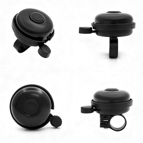 Classic Aluminum Bike Bell by [Brand Name] - Loud, Crisp Sound for Adult Bikes | 1 Pack