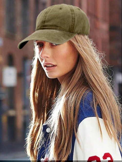 Edoneery Baseball Cap - Low Profile Adjustable Washed Cotton Golf Hat for Men & Women