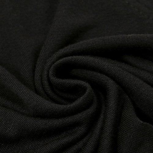 Hophor Women Slouchy Beanies Cap Soft Hijab Cap Under Scarf for Women Muslim Jersey Hijab Undercaps(Black+Black)
