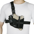 Universal Shoulder Holster by [Brand Name] - Right-Hand Chest Holster for Glock 19, 1911, Sig P365 | Ideal for Hiking & Outdoor Activities