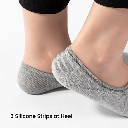 IDEGG No Show Socks - Low Cut Anti-Slip Athletic Liner Socks for Men & Women | Comfortable & Invisible