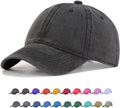 TSSGBL Vintage Cotton Baseball Cap - Unstructured, Adjustable Distressed Dad Hat for Men & Women | Small - XXL