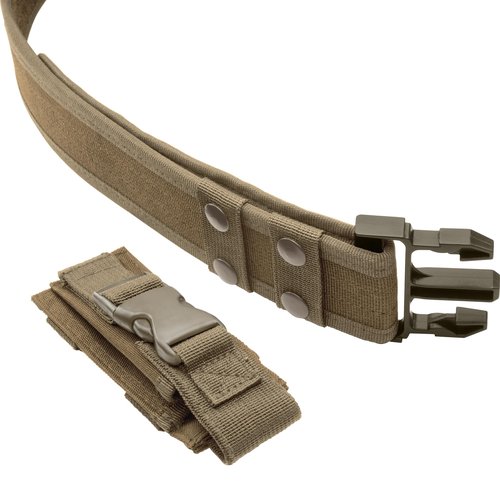 Barska Optics BI12306 CX-600 Tactical Belt, Tan , Fits: Up to 44"