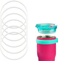 Joshey Tumbler Lid Replacement - BPA-Free Silicone Seal for Reduce Kids Coldee Mugs | 6-Pack