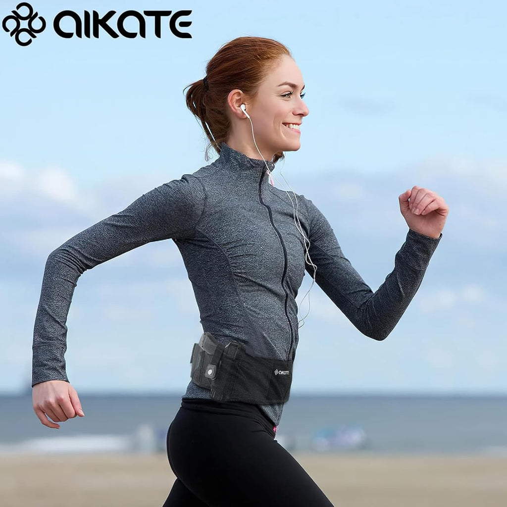 AIKATE Belly Band Holster - Upgraded Concealed Carry Solution for Glock 19, 17 & S&W M&P Shield 9MM