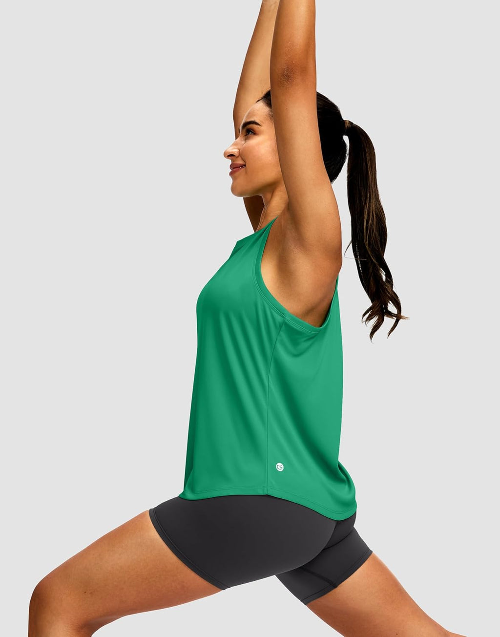 Skiennix Women's Racerback Workout Tank Top - Sleeveless Loose Fit for Yoga & Gym Activities