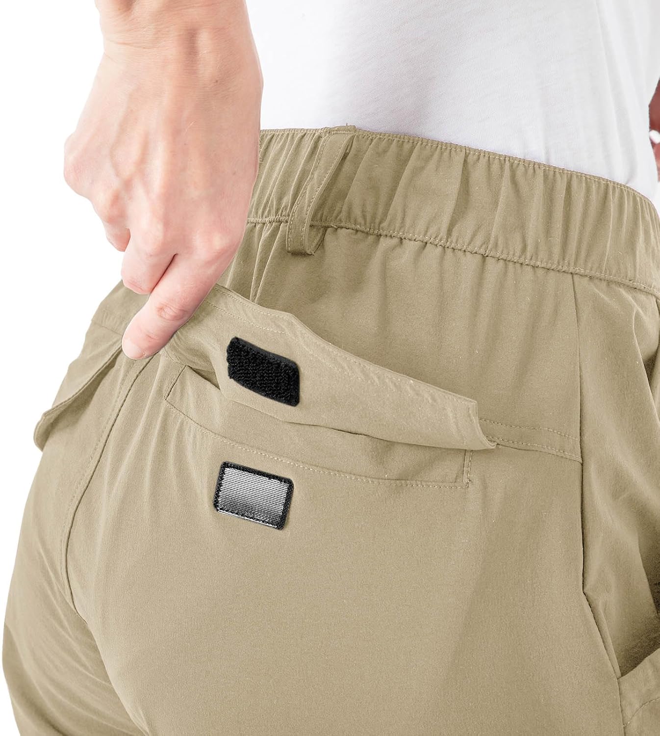 Rdruko Women's Hiking Cargo Pants - Water-Resistant, Quick-Dry, UPF 50+ | Travel & Camping Ready