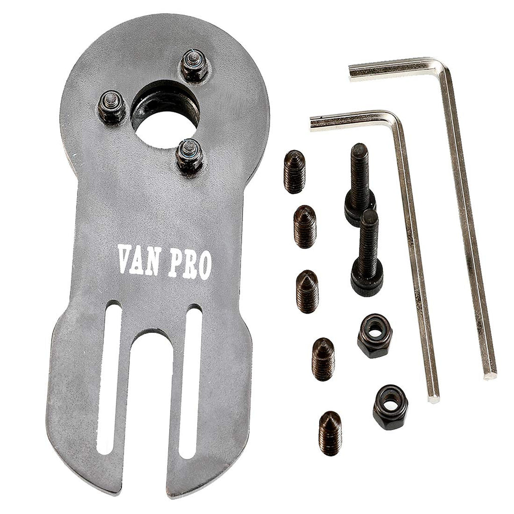 vanpro® DIY63 Series (Compatible 50) brushless Motor Mount(Snow Black, Pack of 1)