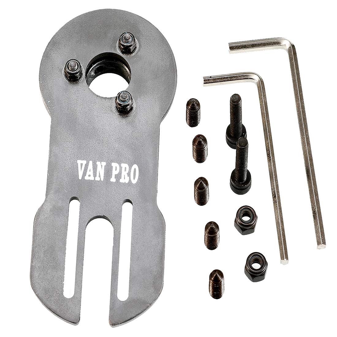 vanpro® DIY63 Series (Compatible 50) brushless Motor Mount(Snow Black, Pack of 1)