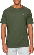 G Gradual Men's Quick Dry Workout T-Shirt - Lightweight Cooling Short Sleeve Tee for Gym & Outdoor Activities