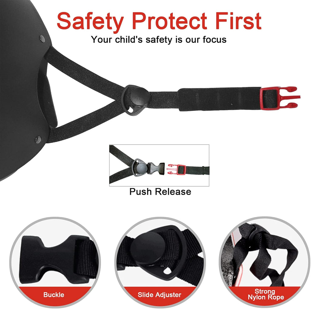 BURSUN Kids Bike Helmet - Adjustable Ventilation for Ages 2-14 | Multi-Sport Safety for Boys & Girls