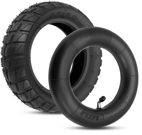 Felixstory 8.5 inch 8.5x3.0 Off-road Rubber Outer Tire with 8 1/2x2 (50-134) Inner Tube Fit for Gotrax GXL V2/XR/APEX XL~VSETT8/9 Pro~Inokim Light 2 Electric Scooter