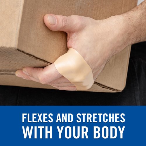 Nexcare Blister Prevention Tape, Waterproof Foam Medical Tape, Latex-Free, Sticks Firmly to Skin to Help Prevent Blisters - 1 in x 5 yds, 4 Rolls of Tape