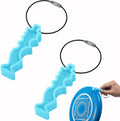 Skiennix Disc Golf Repair Tool - Portable Edge Maintenance for Scratch & Stain Polishing | 2Pcs/4Pcs Set