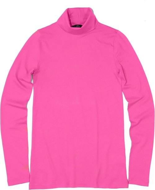 J.Crew Women's Long Sleeve Turtleneck Tee - Soft, Lightweight Fabric | Versatile Wardrobe Essential