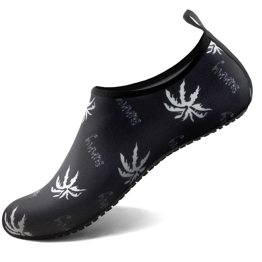 Water Shoes for Women Men Quick-Dry Aqua Socks Swim Beach Barefoot Yoga Exercise Wear Sport Accessories Pool Camping Must Haves Adult Youth Size 11.5-12.5Women/10.5-11.5Men