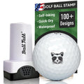 Ball Tatt - Cool Cat Golf Ball Stamp, Golf Ball Stamper, Self-Inking Golf Ball Stamp Markers, Reusable Golf Ball Marking Tool to Identify Golf Balls, Golfer Gift Golfing Accessories