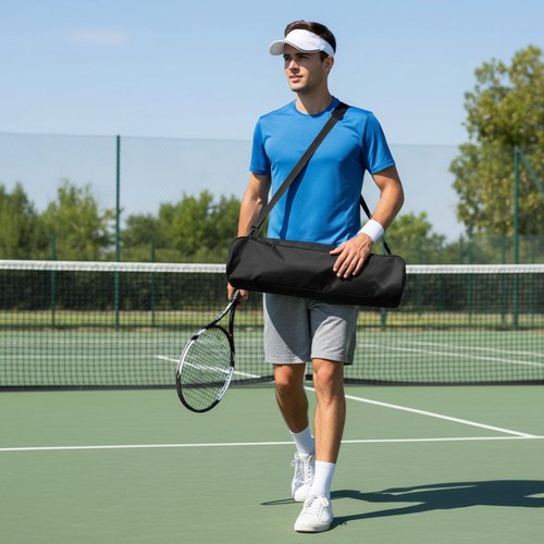 NEESEEYEE Retractable Pickleball Hopper - Foldable Tennis Ball Basket Ball Candy Upgraded Pickleball Caddy Practice Equipment with Wheels for Training/Teaching