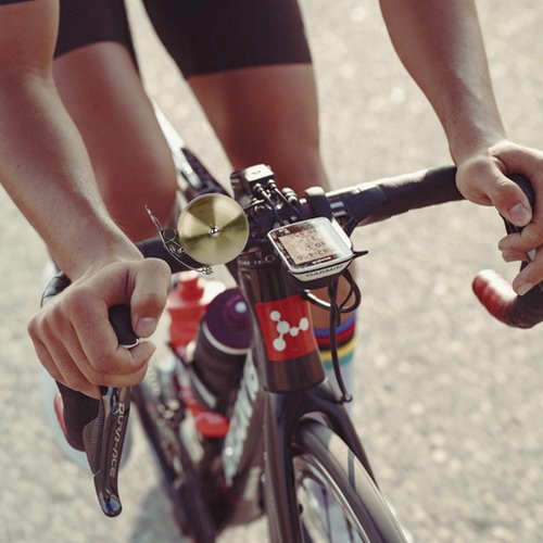 RidingRush Brass Bike Bell, Bicycle Bell for Adult Bikes, Loud & Clear Sound Bicycle Bell for Adults & Kids Classic Design, Easy Installation Fits Mountain, Road, Folding Bikes and Scooters