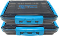 Reaction Tackle Ultimate Waterproof Tackle Box Trays - 2-Pack of 3-Clip Trays for Organized Storage
