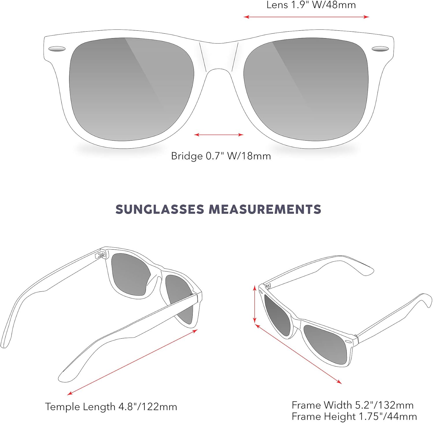 Skiennix Kids Polarized Retro Sunglasses - Shatterproof UV Protection for Ages 3-12