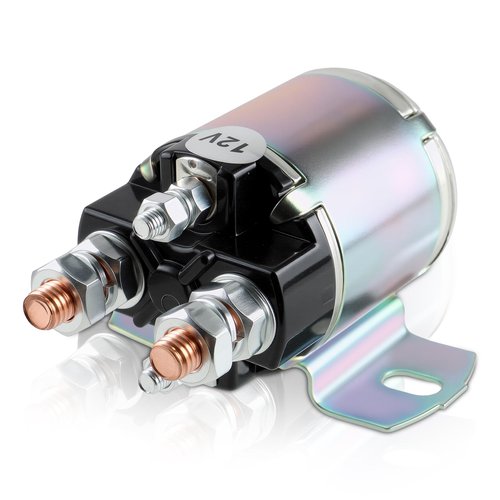 GoaMotors JR3-H1950-00 Solenoid Relay 12V Gas Golf Cart Starter Solenoid Compatible with Yamaha G2 G8 G9 G11 G14 G16 G20 Gas Golf Cart 1985-2002 4 Terminal Replace JF2-H1950-00