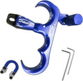 Skiennix Compound Bow Release Aid - Adjustable 360° Thumb Release with D Loop Rope - Aluminum Alloy