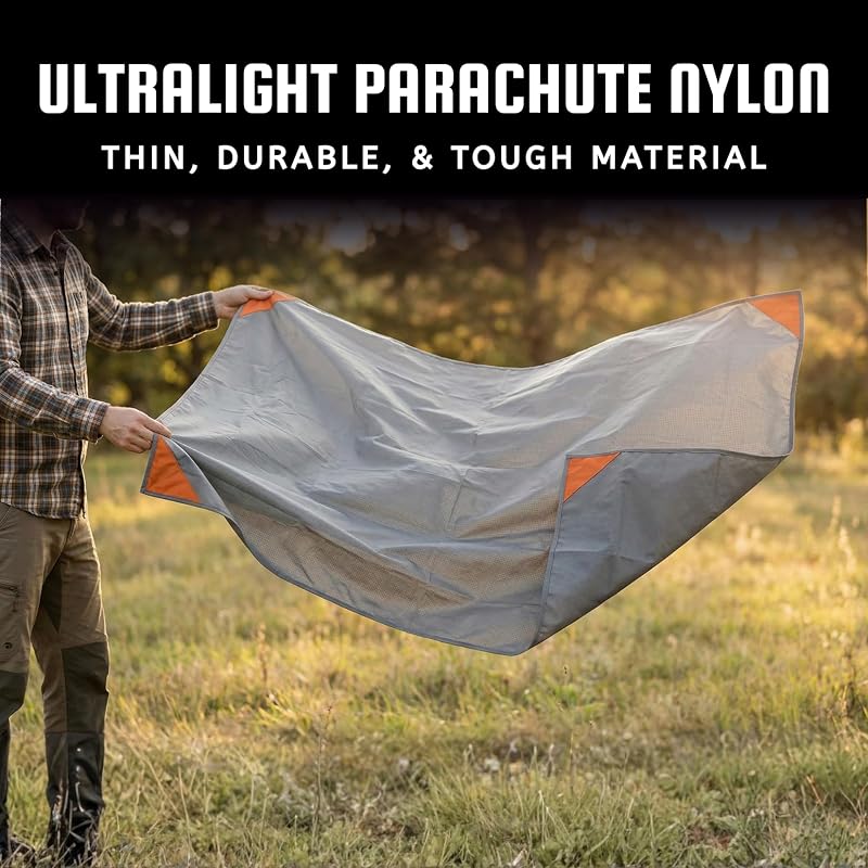 Pocket Beach Blanket Ultralight Water-Resistant Ground Cover (Fits 2-4) - Sand Proof, Compact Outdoor Mat - Variation: Small