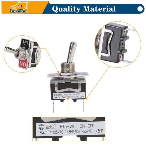 MIXOPOLY Golf Cart Electric Tow Run Switch Kit fit for Club Car Precedent 2004-up, Replace OEM#102511101