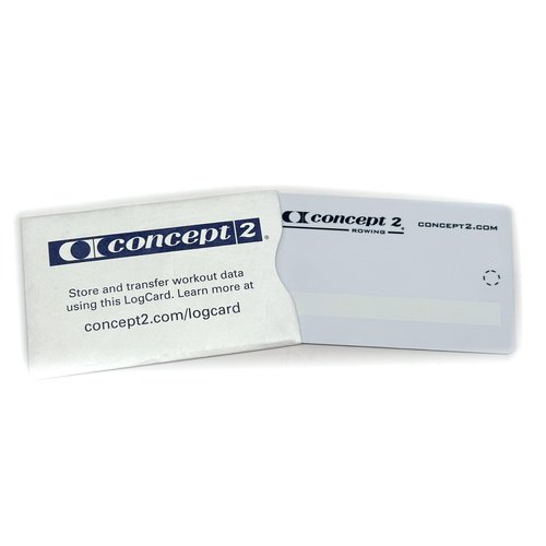 Concept2 Indoor Rower LogCard 1810 Workout Logging Tracker Card for PM3 and PM4 Performance Monitors