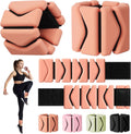 Skiennix Adjustable Wrist Weights - 2LB Wearable Silicone Bangles for Yoga, Pilates & Home Gym | Set of 2