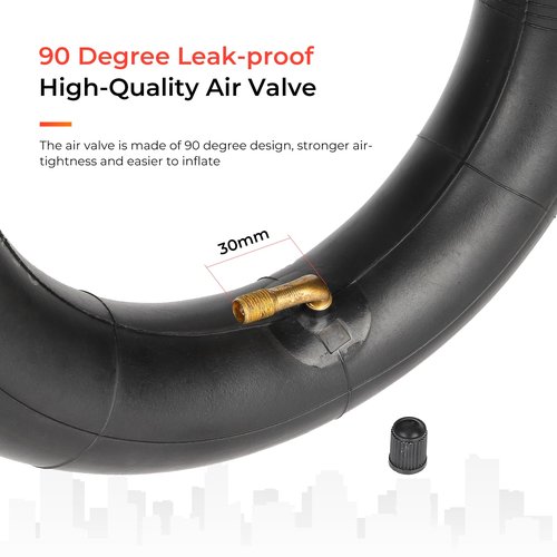 LUCK4U 85/65-6.5 Tire, 10 Inch Thick Inner Tube Tire for Kugoo G-Booster G2 Pro for Ninebot Mini Pro Smart Self-Balancing Electric Scooter Front/Rear Wheel Replacement Part (2 Inner Tube)