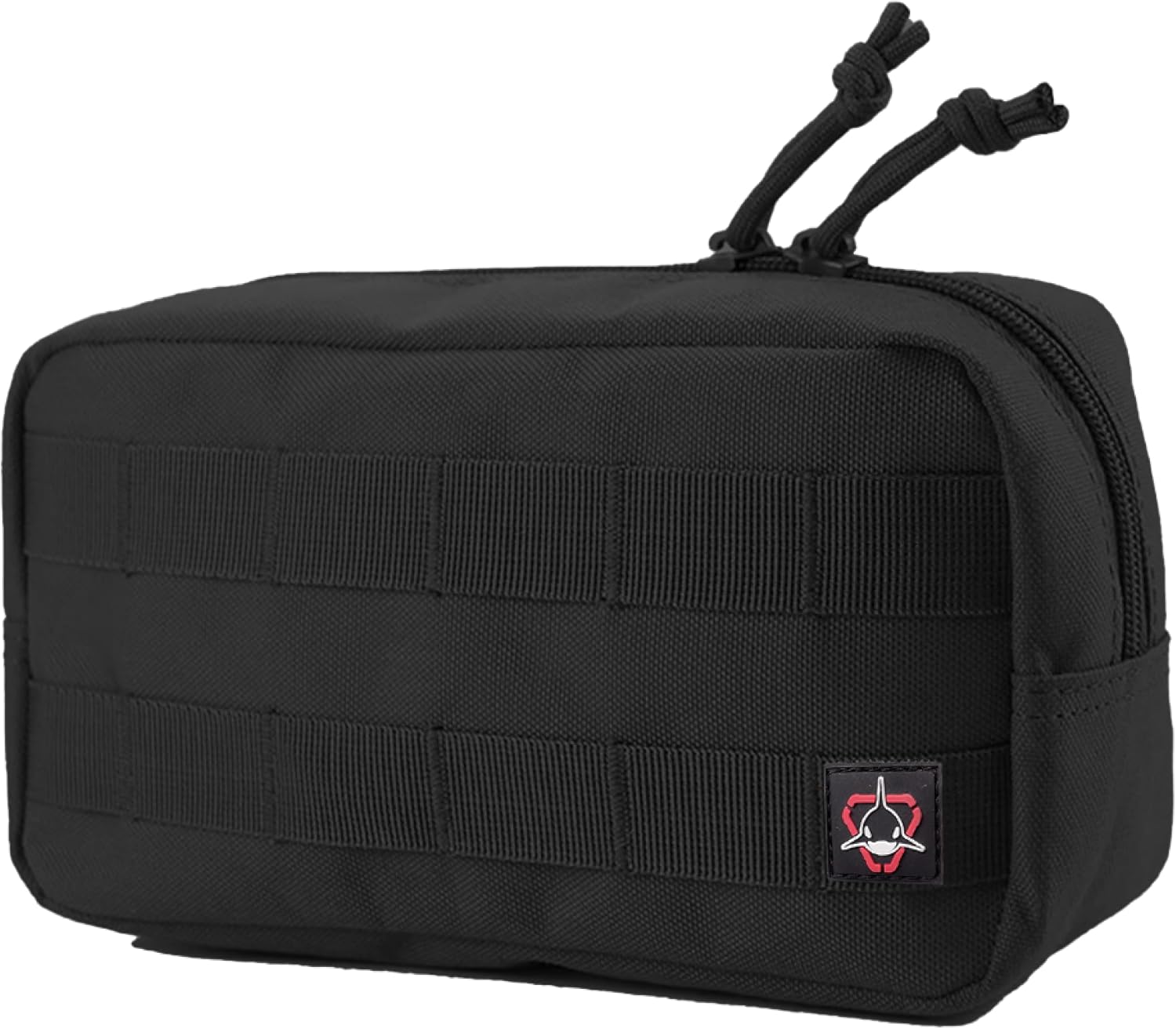 Orca Tactical Multi-Purpose Molle Admin Pouch - Horizontal Zippered Utility EDC Waist Bag Organizer