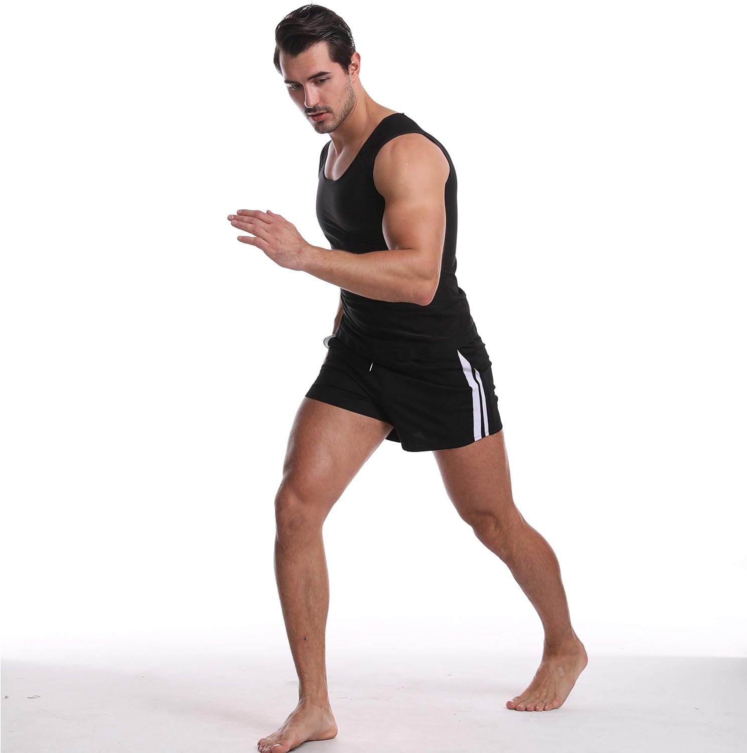 Skiennix Sauna Vest for Men - Weight Loss Compression Body Shaper | Gym Workout Tank Top