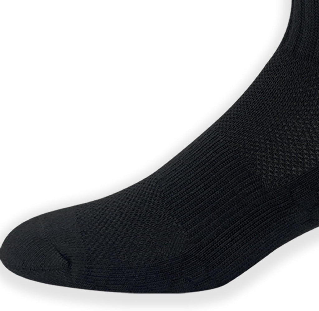 Skiennix Men's Athletic Quarter Socks - Cushioned, Moisture-Wicking, Arch Support | Medium, 6 Pairs
