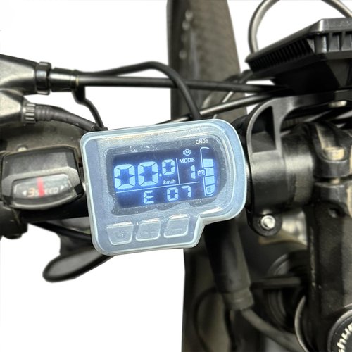 Denash Electric Bike Display Cover,Rain Proof Silicone Protective Cover for Speedometer Monitor,2.4x1.9x0.6in Silicone Display Cover for EN06