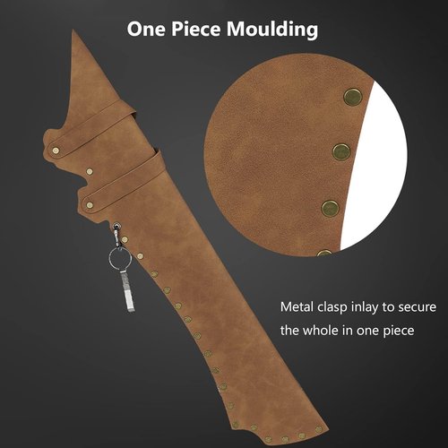 Arrow Quiver | Adjustable PU Leather Hip Holder for Arrows - Stylish & Functional Design